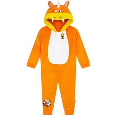 Zog Boy's Hooded Fleece Onesie With 3D Ears in Orange Size: 18-24 m Orange 18-24 m Zog Boy's Hooded Fleece Onesie With 3D Ears in Orange Size: 18-24 m Orange 18-24 m