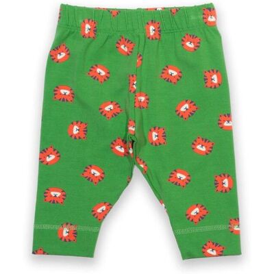 Kite Baby Top Tiger Organic Cotton Leggings in Green Size: Newborn Green Newborn Kite Baby Top Tiger Organic Cotton Leggings in Green Size: Newborn Green Newborn
