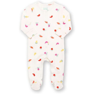 Kite Baby Wonky Veg Organic Cotton Sleepsuit Size: 6-9 m Multicolor 6-9 m Kite Baby Wonky Veg Organic Cotton Sleepsuit Size: 6-9 m Multicolor 6-9 m
