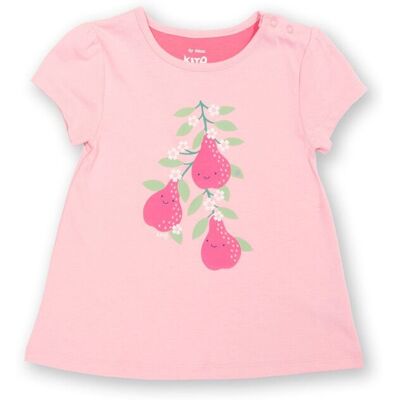 Kite Girl's Pear-Fect Tunic in Pink Size: 6 Years Pink 6 Years Kite Girl's Pear-Fect Tunic in Pink Size: 6 Years Pink 6 Years