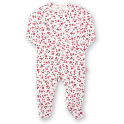 Kite Girl's Baby Rosey Posey Sleepsuit in Cream Size: 3-6 m Cream 3-6 m Kite Girl's Baby Rosey Posey Sleepsuit in Cream Size: 3-6 m Cream 3-6 m