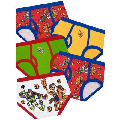 Disney Boy's Toy Story Pack Of 5 Multipack Briefs Size: 6-7 Years Multicolor 6-7 Years Disney Boy's Toy Story Pack Of 5 Multipack Briefs Size: 6-7 Years Multicolor 6-7 Years
