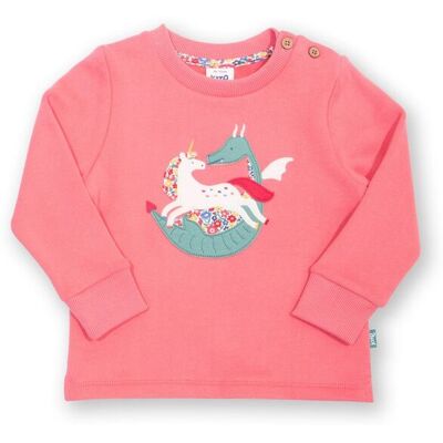 Kite Girl's Folktale Friends Sweatshirt in Pink Size: 5 Years Pink 5 Years Kite Girl's Folktale Friends Sweatshirt in Pink Size: 5 Years Pink 5 Years