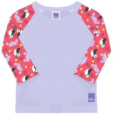 Bambino Mio UPF 40+ Soft & Gentle Protective Swim Rash Vest in Lilac Size: 0-6 m Lilac 0-6 m Bambino Mio UPF 40+ Soft & Gentle Protective Swim Rash Vest in Lilac Size: 0-6 m Lilac 0-6 m