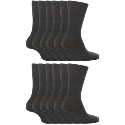 Sock Snob Boy's 12 Pair Plain School Soft Breathable Cotton Rich Socks in Grey Size: 11-13 Years Grey 11-13 Years Sock Snob Boy's 12 Pair Plain School Soft Breathable Cotton Rich Socks in Grey Size: 11-13 Years Grey 11-13 Years