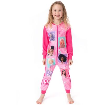 Barbie Girl's Onesie Girls Pink Official Merch Size: 3-4 Years Pink 3-4 Years Barbie Girl's Onesie Girls Pink Official Merch Size: 3-4 Years Pink 3-4 Years