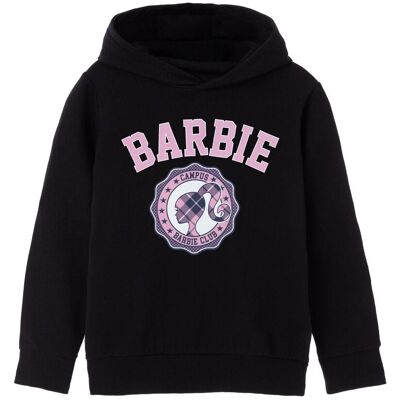 Barbie Girl's Hoodie Girls Black Official Merch Size: 11-12 Years Black 11-12 Years Barbie Girl's Hoodie Girls Black Official Merch Size: 11-12 Years Black 11-12 Years