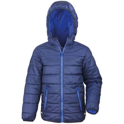 Result Core Navy/Royal Blue Kids Padded Jacket - Childrens/Youth Outerwear Result Core Navy/Royal Blue Kids Padded Jacket - Childrens/Youth Outerwear