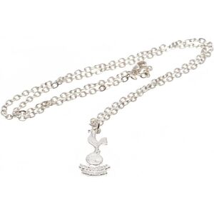 Tottenham Hotspur FC Men's Silver Plated Pendant & Chain Silver One Size Tottenham Hotspur FC Men's Silver Plated Pendant & Chain Silver One Size