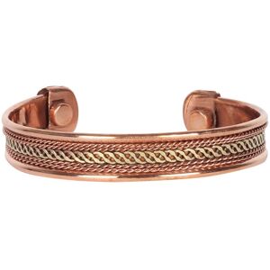 Something Different Men's 12mm Copper Bracelet in Brown Brown One Size Something Different Men's 12mm Copper Bracelet in Brown Brown One Size