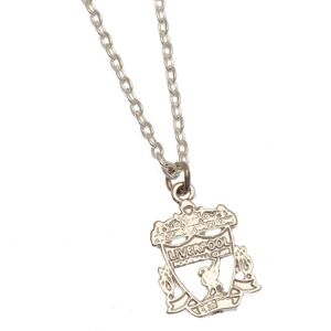 Liverpool FC Men's Crest Necklace & Pendant in Silver Silver One Size Liverpool FC Men's Crest Necklace & Pendant in Silver Silver One Size