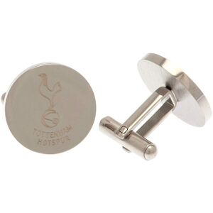 Tottenham Hotspur FC Men's Round Stainless Steel Cufflinks in Silver Silver One Size Tottenham Hotspur FC Men's Round Stainless Steel Cufflinks in Silver Silver One Size