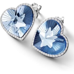baccarat Women's Sterling Silver 'Etoile Mon Coeur' Blue Crystal Heart & Star Drop Earrings Blue One Size baccarat Women's Sterling Silver 'Etoile Mon Coeur' Blue Crystal Heart & Star Drop Earrings Blue One Size