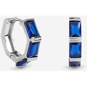 Jon Richard Women's Gold Plated Pave & Jet Huggie Charm Earrings Gold One Size Jon Richard Women's Gold Plated Pave & Jet Huggie Charm Earrings Gold One Size