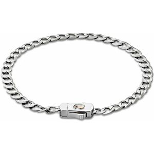 Clogau Men's Insignia Sterling Silver Curb Chain Bracelet in Metallics Metallics One Size Clogau Men's Insignia Sterling Silver Curb Chain Bracelet in Metallics Metallics One Size
