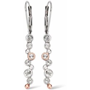 Clogau Women's Celebration Sterling Silver Drop Earrings with Topaz in Metallics Metallics One Size Clogau Women's Celebration Sterling Silver Drop Earrings with Topaz in Metallics Metallics One Size
