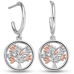 Clogau Women's Tree of Life Sterling Silver Drop Earrings in Metallics Metallics One Size Clogau Women's Tree of Life Sterling Silver Drop Earrings in Metallics Metallics One Size