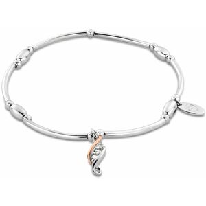 Clogau Women's Past Present Future Sterling Silver Affinity Bracelet with Topaz in Metallics Metallics One Size Clogau Women's Past Present Future Sterling Silver Affinity Bracelet with Topaz in Metallics Metallics One Size