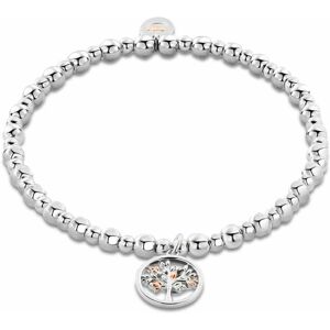 Clogau Women's Tree of Life Sterling Silver Affinity Bracelet in Metallics Metallics One Size Clogau Women's Tree of Life Sterling Silver Affinity Bracelet in Metallics Metallics One Size
