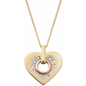 Clogau Women's Cariad 9ct Solid Gold Sparkle Pendant with Diamonds in Metallics Metallics One Size Clogau Women's Cariad 9ct Solid Gold Sparkle Pendant with Diamonds in Metallics Metallics One Size