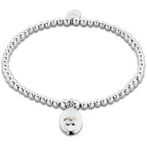 Clogau Women's Nature's Wonder Sterling Silver Forget-Me-Not Affinity Bracelet in Metallics Metallics One Size Clogau Women's Nature's Wonder Sterling Silver Forget-Me-Not Affinity Bracelet in Metallics Metallics One Size