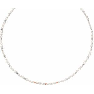 Clogau Women's Nature's Wonder Sterling Silver Beachcomber Necklace with Pearls in Metallics Metallics One Size Clogau Women's Nature's Wonder Sterling Silver Beachcomber Necklace with Pearls in Metallics Metallics One Size