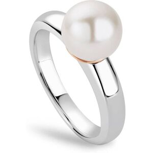 Clogau Women's Nature's Wonder Sterling Silver Beachcomber Ring with Pearl in Metallics Size: R Metallics R Clogau Women's Nature's Wonder Sterling Silver Beachcomber Ring with Pearl in Metallics Size: R Metallics R
