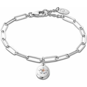 Clogau Women's Nature's Wonder Sterling Silver Forget-Me-Not Bracelet in Metallics Metallics One Size Clogau Women's Nature's Wonder Sterling Silver Forget-Me-Not Bracelet in Metallics Metallics One Size