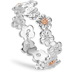 Clogau Women's Nature's Wonder Sterling Silver Forget-Me-Not Ring in Metallics Size: Medium Metallics M Clogau Women's Nature's Wonder Sterling Silver Forget-Me-Not Ring in Metallics Size: Medium Metallics M