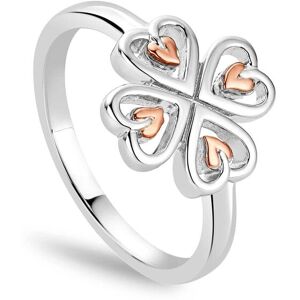 Clogau Women's Tree of Life Sterling Silver Heart Ring in Metallics Size: j Metallics j Clogau Women's Tree of Life Sterling Silver Heart Ring in Metallics Size: j Metallics j