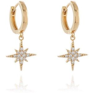 Cachet London Women's Cachet North Star CZ Earrings in Metallic Gold Metallic Gold One Size Cachet London Women's Cachet North Star CZ Earrings in Metallic Gold Metallic Gold One Size