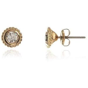 Cachet London Women's Cachet Bree Solitaire Earrings in Metallic Gold Metallic Gold One Size Cachet London Women's Cachet Bree Solitaire Earrings in Metallic Gold Metallic Gold One Size