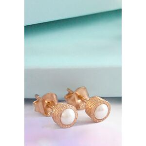 Otis Jaxon London Women's White Pearl June Birthstone Sterling Silver Stud Earrings in Rose Gold Rose Gold One Size Otis Jaxon London Women's White Pearl June Birthstone Sterling Silver Stud Earrings in Rose Gold Rose Gold One Size