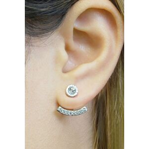 Otis Jaxon London Women's Holly Leaf Sterling Silver Christmas Earrings Silver One Size Otis Jaxon London Women's Holly Leaf Sterling Silver Christmas Earrings Silver One Size