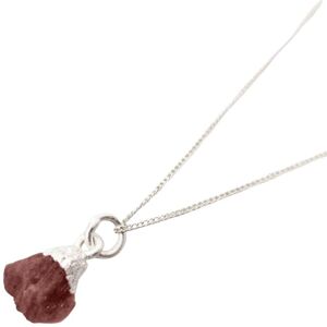 Harfi Women's Raw Pink Tourmaline October Birthstone Silver Necklace Size: 18 inches Silver 18 inches Harfi Women's Raw Pink Tourmaline October Birthstone Silver Necklace Size: 18 inches Silver 18 inches