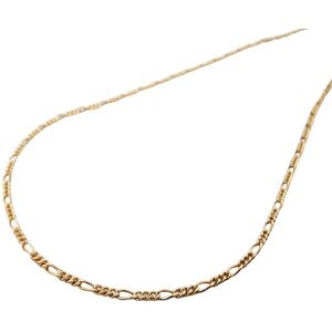 Harfi Women's 18ct Gold Plated Figaro Chain Necklace Size: 18 inches Gold 18 inches Harfi Women's 18ct Gold Plated Figaro Chain Necklace Size: 18 inches Gold 18 inches