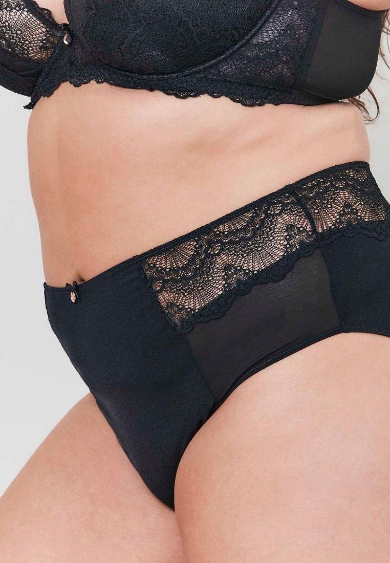 Oola Lingerie Fan Lace High Waist Knicker