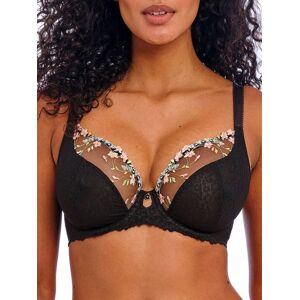 Freya Women's Love-Haze Plunge Bra in Black Size: 32FF Black 32FF Freya Women's Love-Haze Plunge Bra in Black Size: 32FF Black 32FF