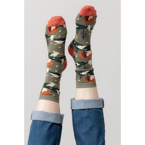 Lily & Me Women's Snow Goose Super Soft Size 4 - 7.13 Bamboo & Cotton Blend Socks in Green Size: 4-7 Green 4-7 Lily & Me Women's Snow Goose Super Soft Size 4 - 7.13 Bamboo & Cotton Blend Socks in Green Size: 4-7 Green 4-7