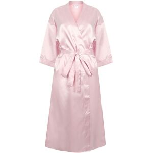 Towel City Women's Satin Robe in Light Pink Size: 16-18 Light Pink 16-18 Towel City Women's Satin Robe in Light Pink Size: 16-18 Light Pink 16-18