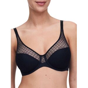 Chantelle Women's Norah Chic Covering Moulded Bra in Black Size: 32E Black 32E Chantelle Women's Norah Chic Covering Moulded Bra in Black Size: 32E Black 32E