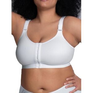 Anita Women's Front Closure Sports Bra in White Size: 40D White 40D Anita Women's Front Closure Sports Bra in White Size: 40D White 40D