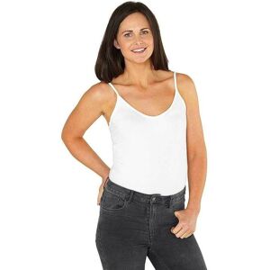 Just Essentials Women's Basic Strappy Cami Bodysuit in White Size: 10 White 10 Just Essentials Women's Basic Strappy Cami Bodysuit in White Size: 10 White 10