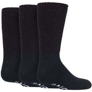 SOCKSHOP Iomi 3 Pair FootNurse Cushioned Foot Diabetic Socks in Black Size: 12.5-3 Black 12.5-3 SOCKSHOP Iomi 3 Pair FootNurse Cushioned Foot Diabetic Socks in Black Size: 12.5-3 Black 12.5-3