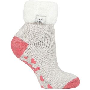SOCKSHOP Heat Holders Women's 1 Pair Lounge Feather Turn Over Cuff Socks in Light Grey Size: 4-8 Light Grey 4-8 SOCKSHOP Heat Holders Women's 1 Pair Lounge Feather Turn Over Cuff Socks in Light Grey Size: 4-8 Light Grey 4-8