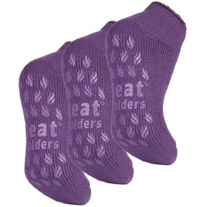 Heat Holders Womens - 3 Pair Multipack Ladies Ankle Slipper Socks - Lilac - Purple - Size UK 4-8 - Thermal Slipper Socks Heat Holders Womens - 3 Pair Multipack Ladies Ankle Slipper Socks - Lilac - Purple - Size UK 4-8 - Thermal Slipper Socks