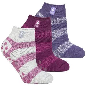 Heat Holders Women's 3 Pair Ankle Slipper Socks Fleece Low Cut Fluffy Socks with Grippers in Royal Size: 4-8 Royal 4-8 Heat Holders Women's 3 Pair Ankle Slipper Socks Fleece Low Cut Fluffy Socks with Grippers in Royal Size: 4-8 Royal 4-8