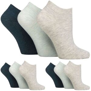 Iomi Women's 9 Pack Diabetic Trainer Socks Wide Ankle Socks for Swollen Feet Size: 4-8 Multicolor 4-8 Iomi Women's 9 Pack Diabetic Trainer Socks Wide Ankle Socks for Swollen Feet Size: 4-8 Multicolor 4-8