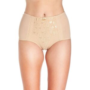 Camille Women's Two Pack Lace Control Shapewear Briefs in Beige Size: 12 Beige 12 Camille Women's Two Pack Lace Control Shapewear Briefs in Beige Size: 12 Beige 12
