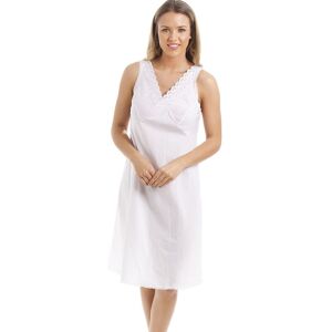 Camille Women's Classic Embroidered Chemise Full Slip in White Size: 12 White 12 Camille Women's Classic Embroidered Chemise Full Slip in White Size: 12 White 12